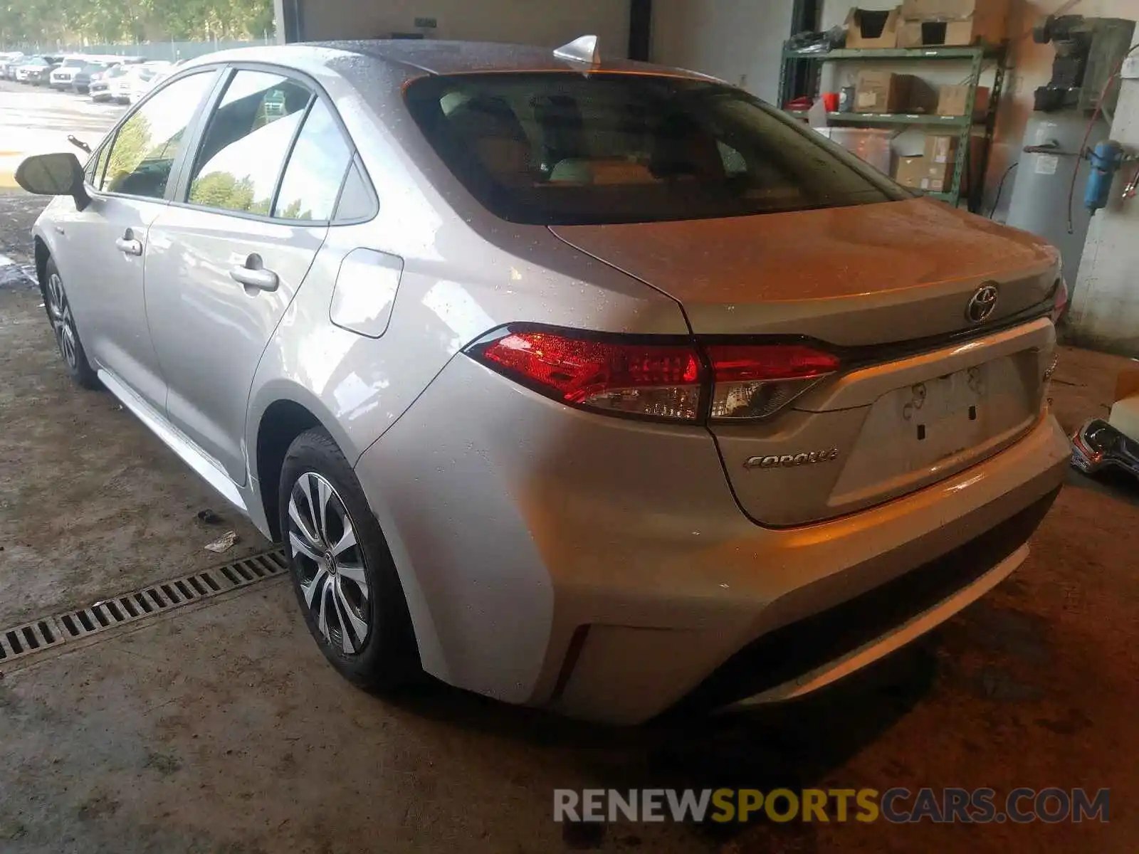 3 Photograph of a damaged car JTDEBRBEXLJ008778 TOYOTA COROLLA 2020