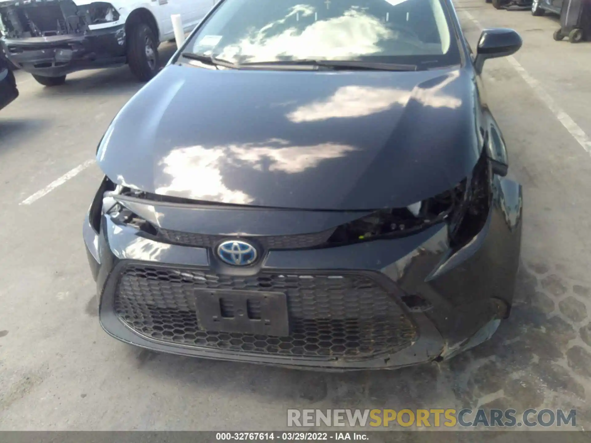 6 Photograph of a damaged car JTDEBRBEXLJ009235 TOYOTA COROLLA 2020