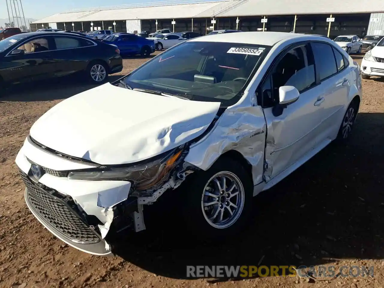 9 Photograph of a damaged car JTDEBRBEXLJ013155 TOYOTA COROLLA 2020