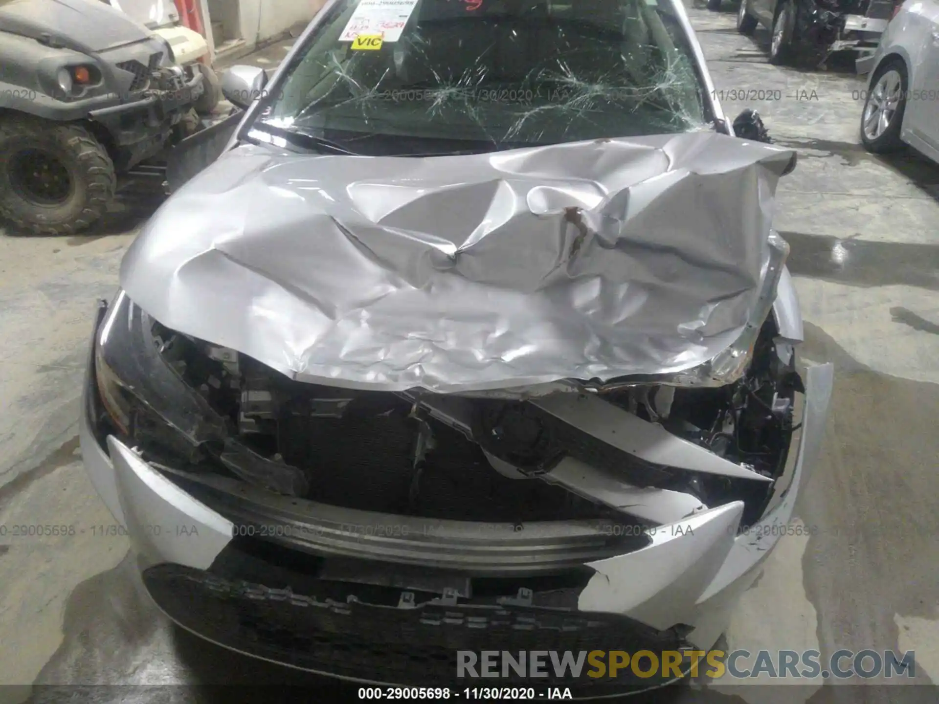 6 Photograph of a damaged car JTDEBRBEXLJ015245 TOYOTA COROLLA 2020