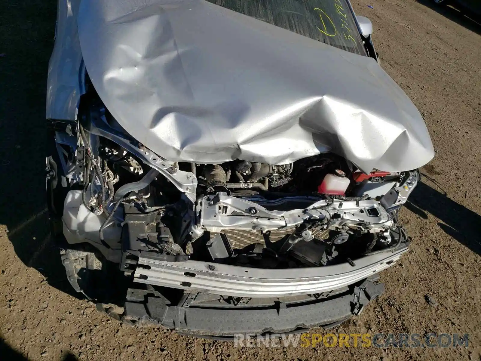 9 Photograph of a damaged car JTDEBRBEXLJ017500 TOYOTA COROLLA 2020