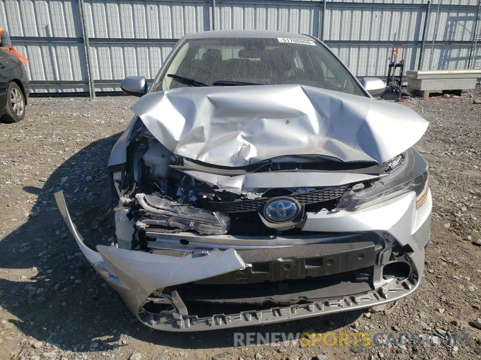 9 Photograph of a damaged car JTDEBRBEXLJ017772 TOYOTA COROLLA 2020