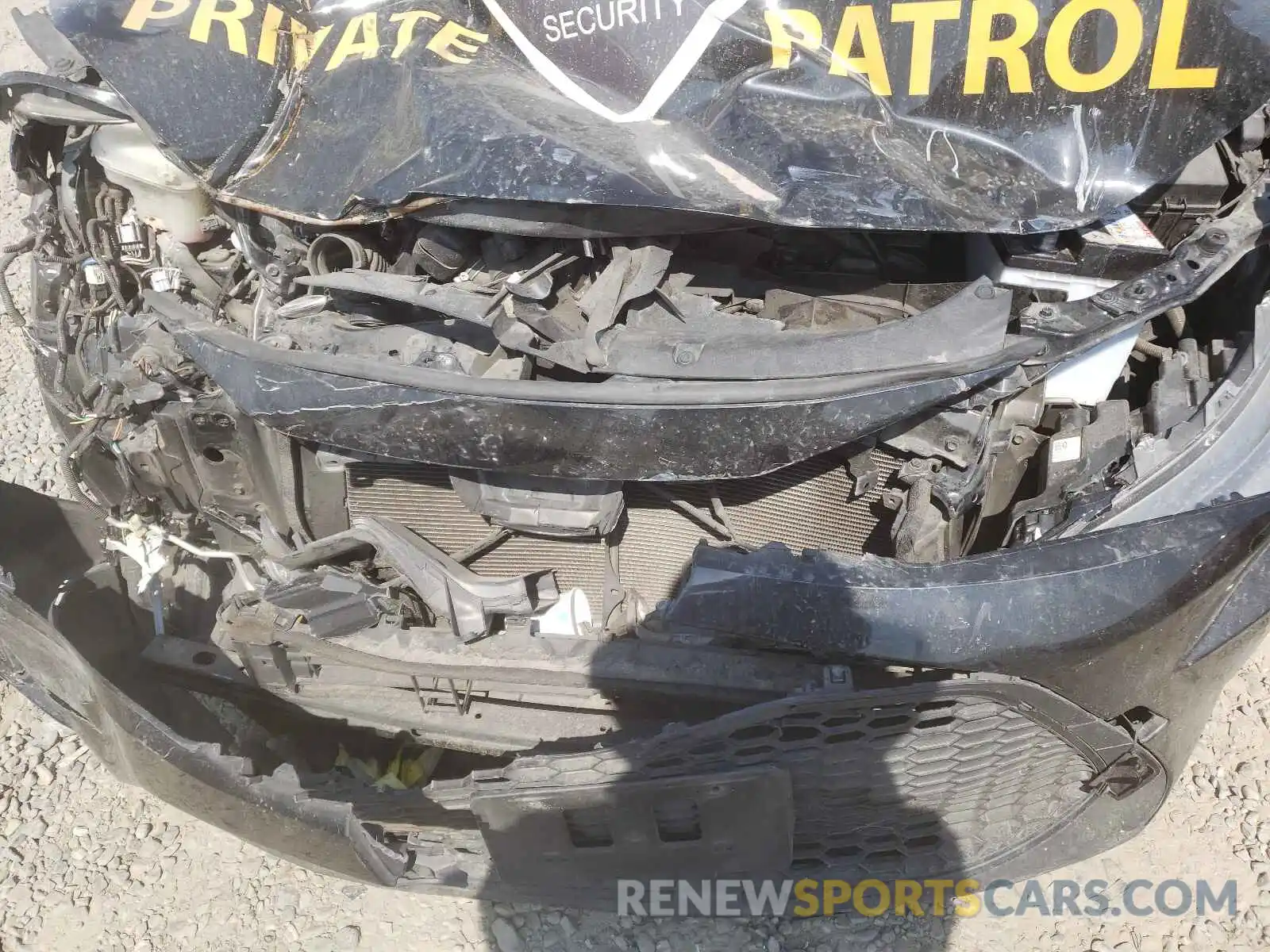 7 Photograph of a damaged car JTDEBRBEXLJ018033 TOYOTA COROLLA 2020