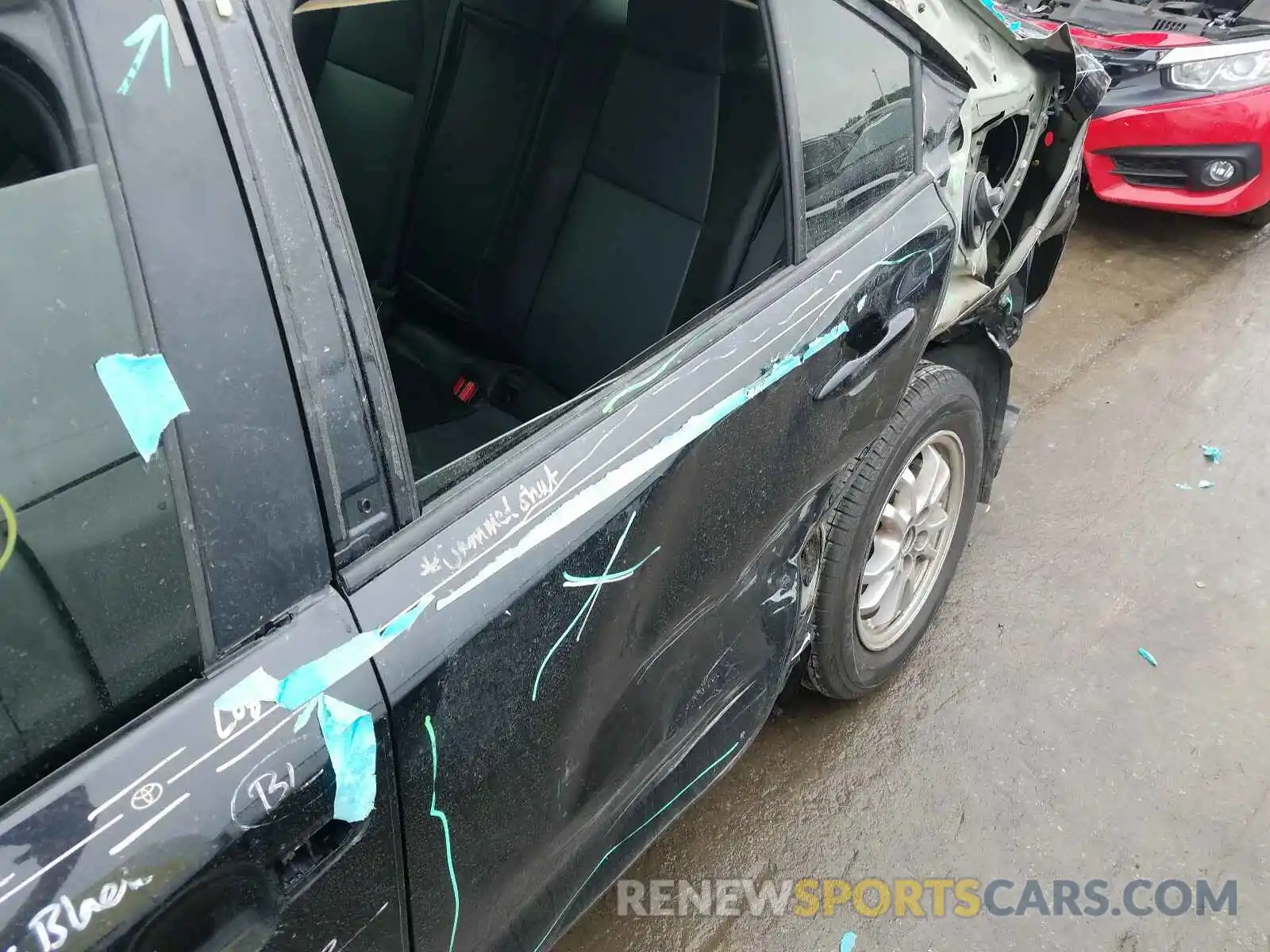 9 Photograph of a damaged car JTDEBRBEXLJ019098 TOYOTA COROLLA 2020