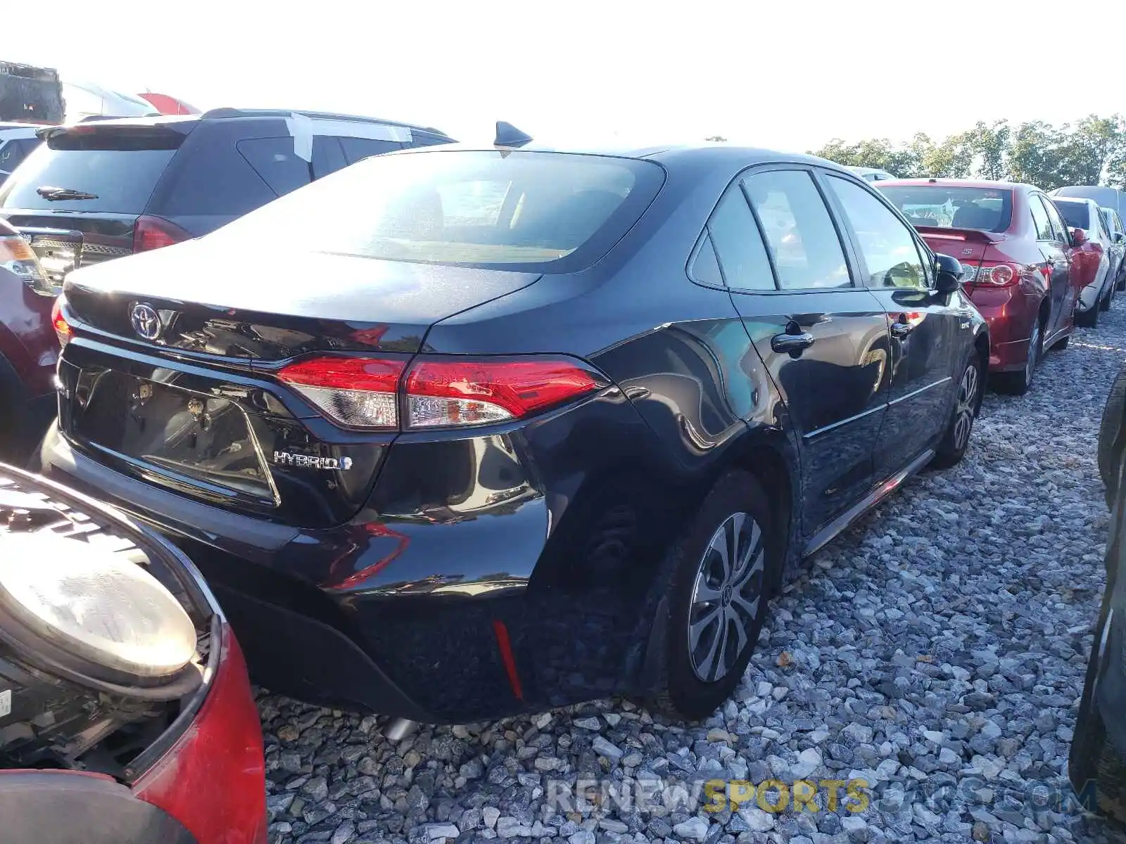 4 Photograph of a damaged car JTDEBRBEXLJ019330 TOYOTA COROLLA 2020