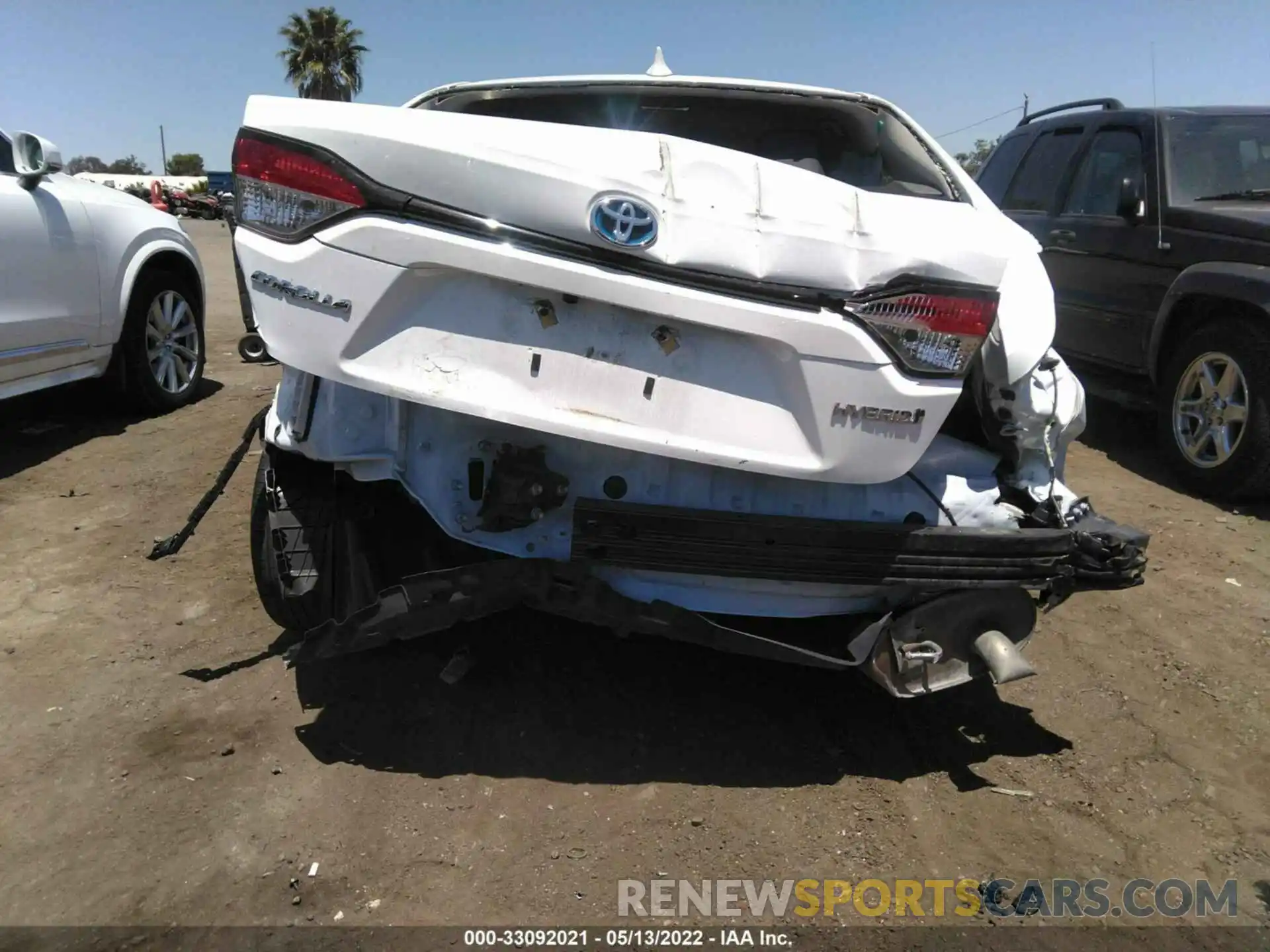 6 Photograph of a damaged car JTDEBRBEXLJ019456 TOYOTA COROLLA 2020