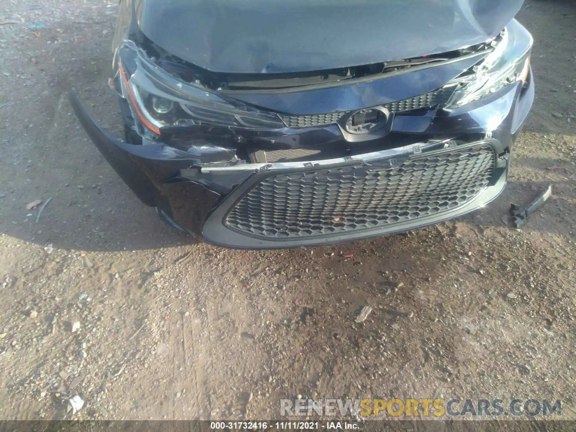 6 Photograph of a damaged car JTDEBRBEXLJ019540 TOYOTA COROLLA 2020