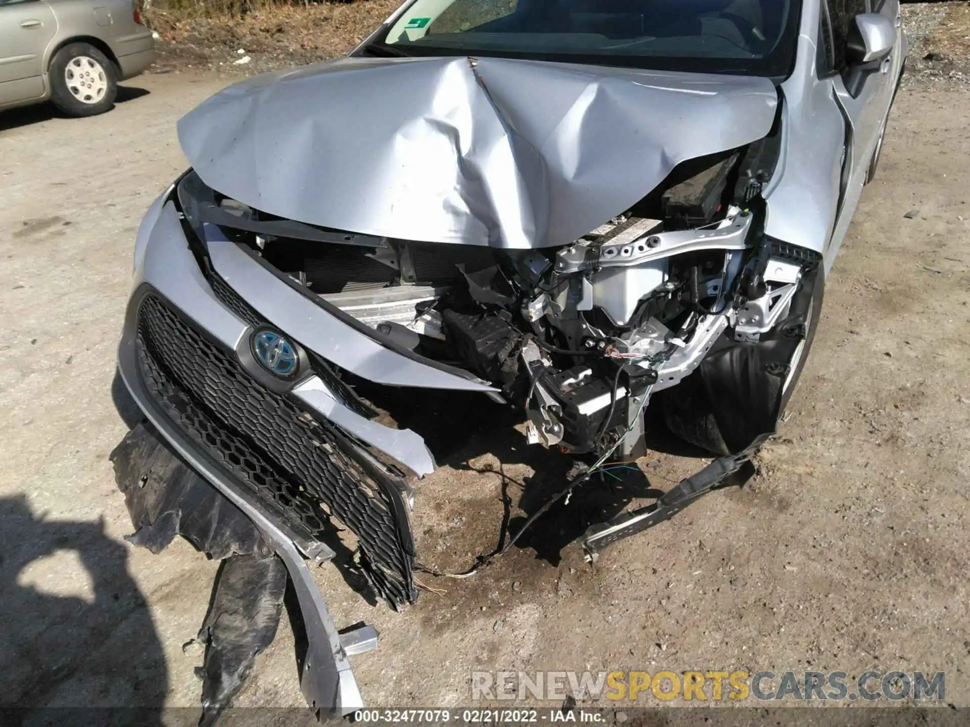 6 Photograph of a damaged car JTDEBRBEXLJ019909 TOYOTA COROLLA 2020