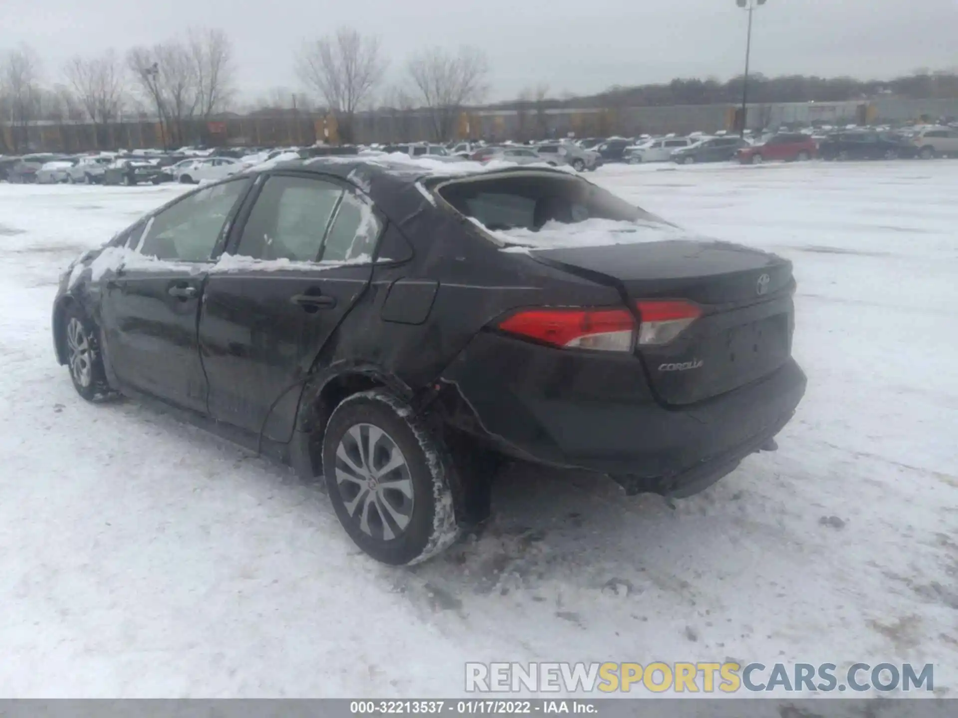 3 Photograph of a damaged car JTDEBRBEXLJ020185 TOYOTA COROLLA 2020