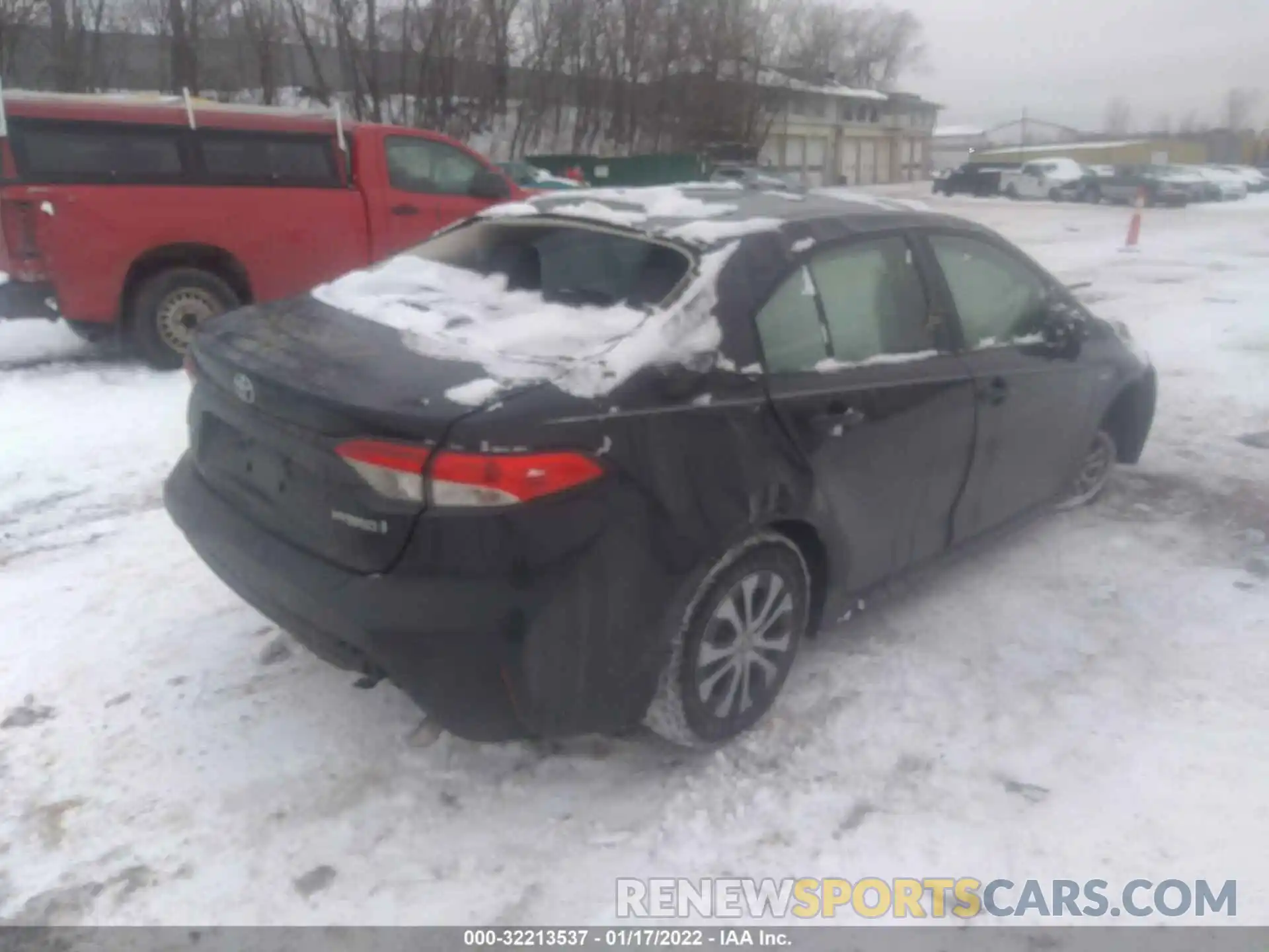 4 Photograph of a damaged car JTDEBRBEXLJ020185 TOYOTA COROLLA 2020