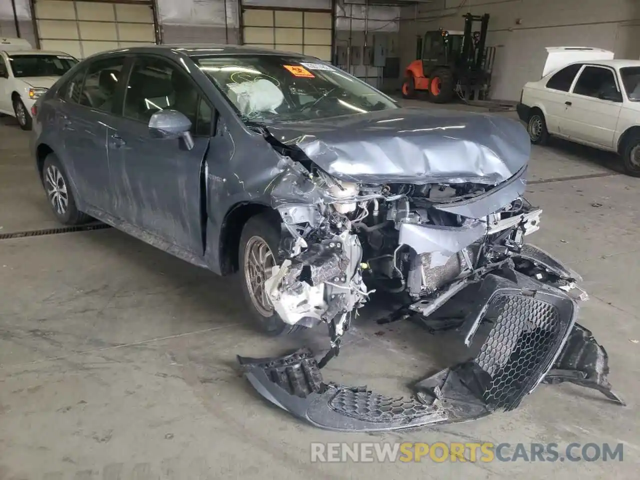 1 Photograph of a damaged car JTDEBRBEXLJ020817 TOYOTA COROLLA 2020