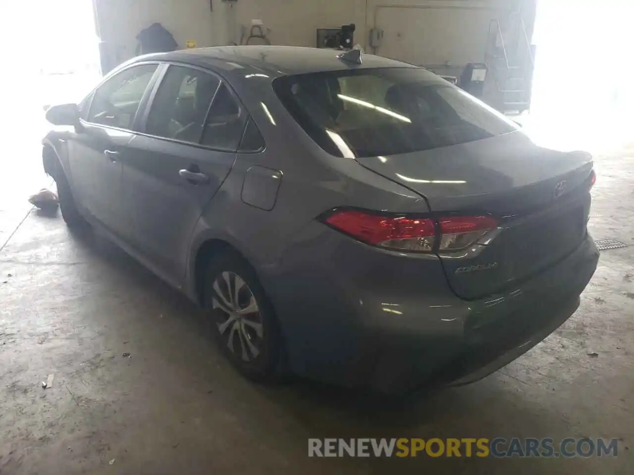 3 Photograph of a damaged car JTDEBRBEXLJ020817 TOYOTA COROLLA 2020