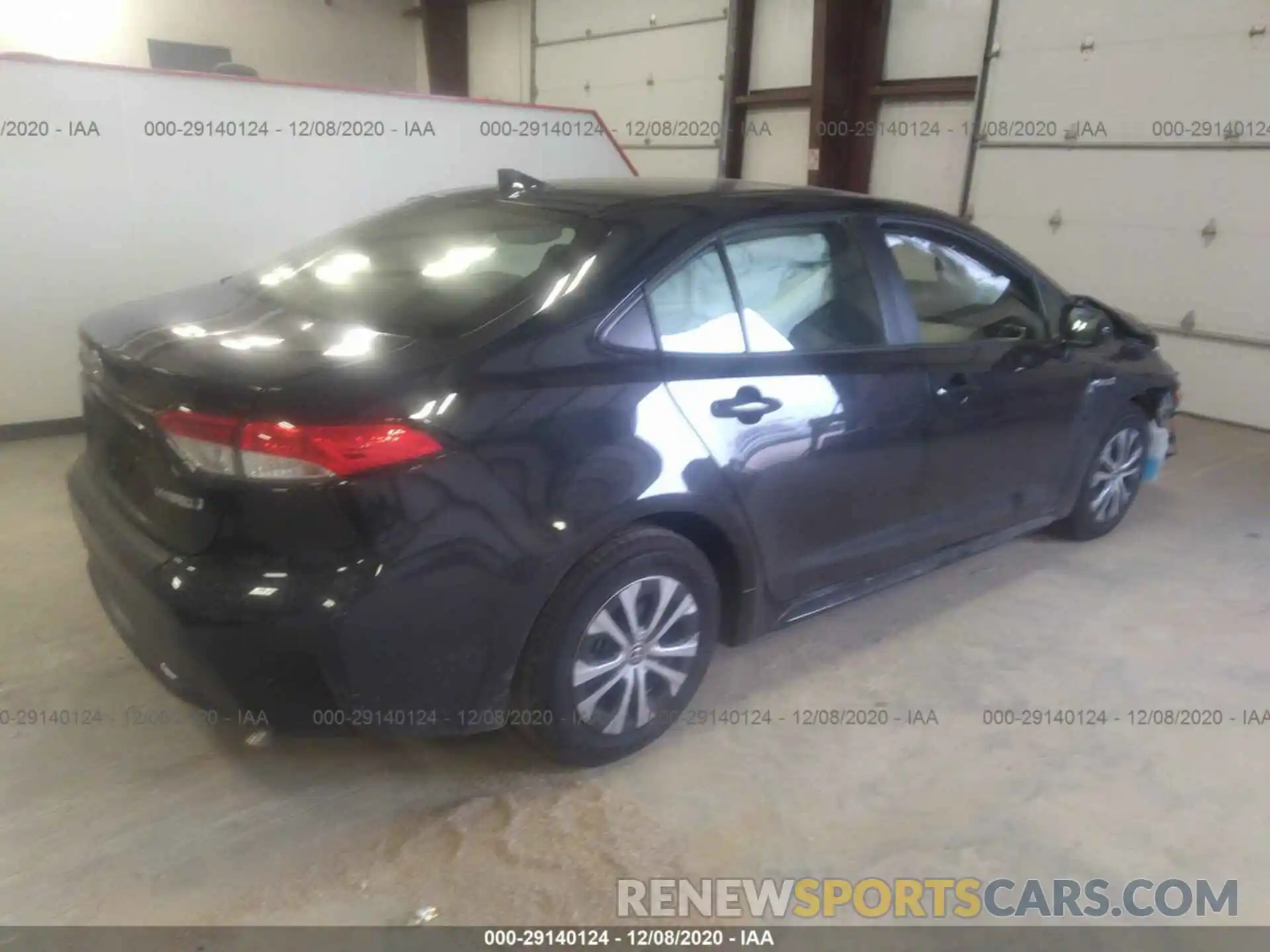 4 Photograph of a damaged car JTDEBRBEXLJ023703 TOYOTA COROLLA 2020