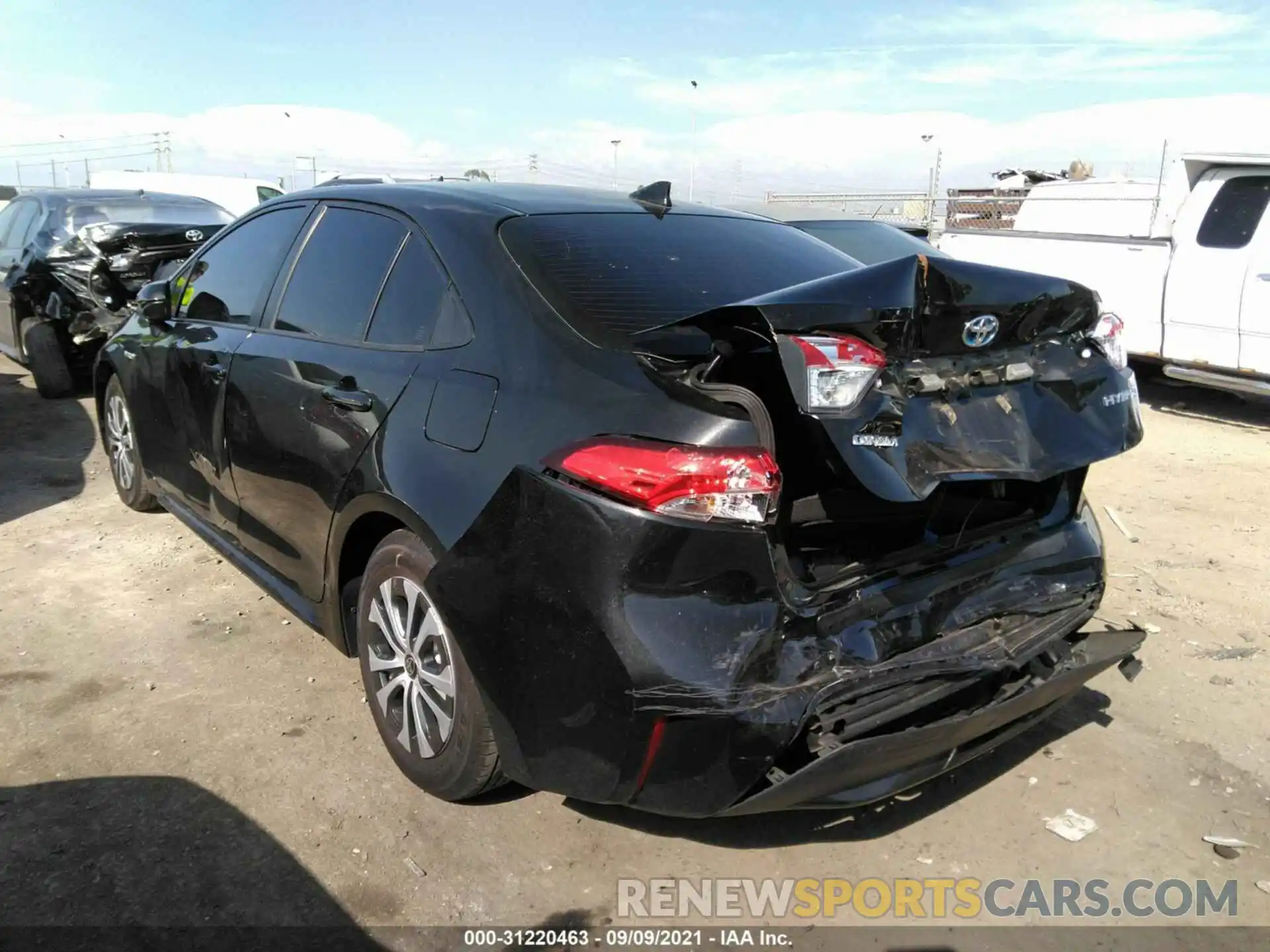 6 Photograph of a damaged car JTDEBRBEXLJ025550 TOYOTA COROLLA 2020