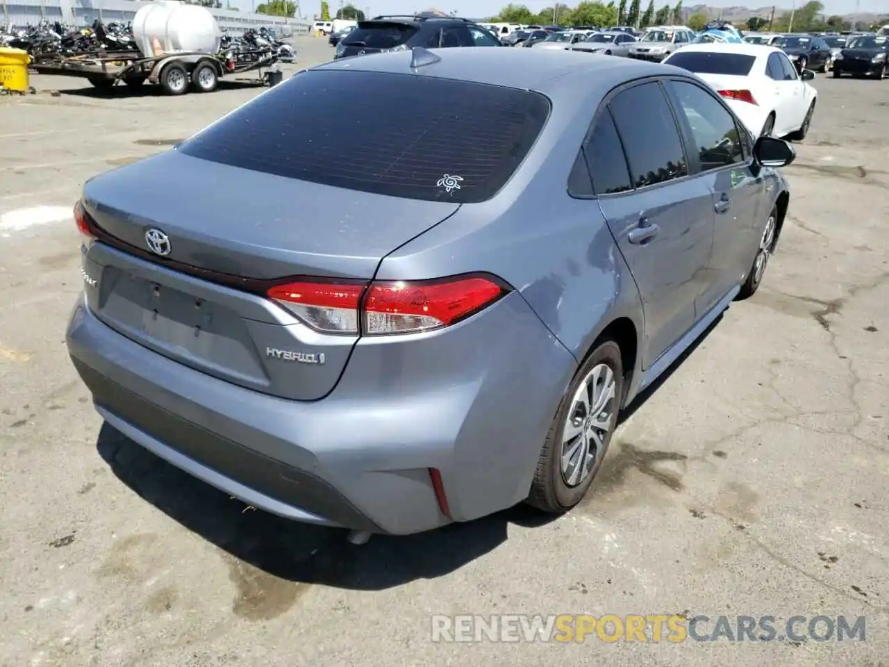 4 Photograph of a damaged car JTDEBRBEXLJ026908 TOYOTA COROLLA 2020