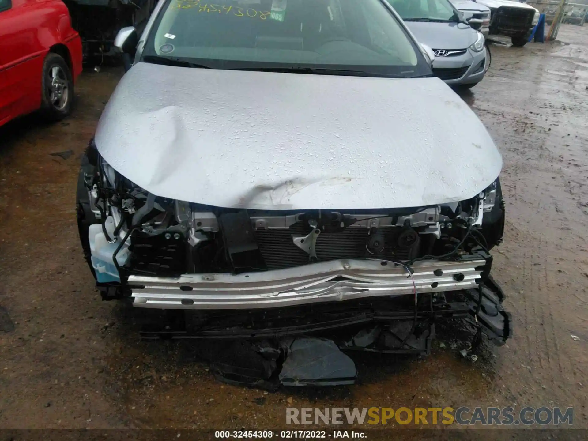 6 Photograph of a damaged car JTDEBRBEXLJ027136 TOYOTA COROLLA 2020