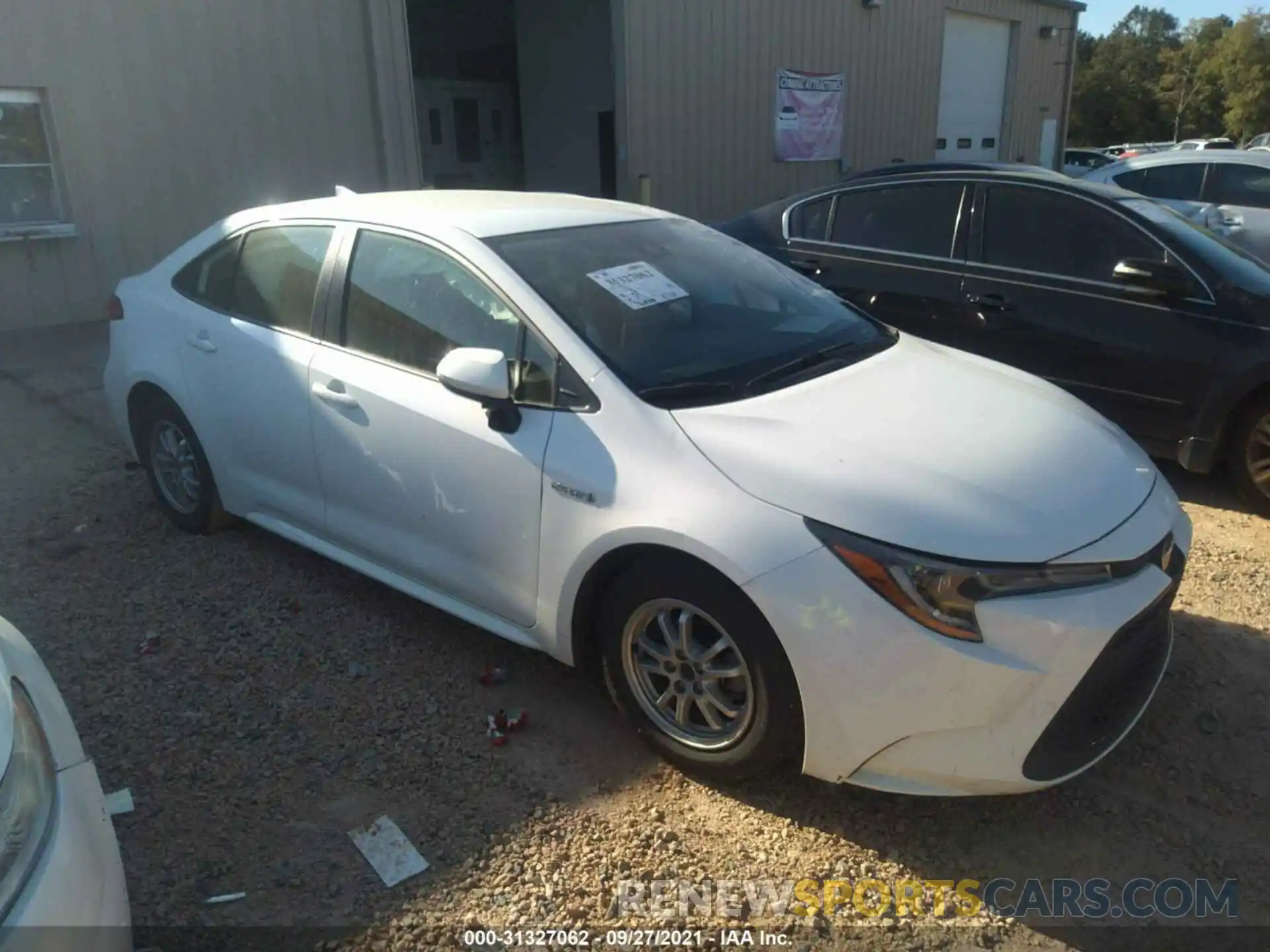 1 Photograph of a damaged car JTDEBRBEXLJ028626 TOYOTA COROLLA 2020