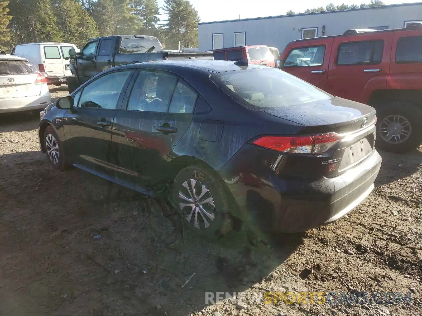 3 Photograph of a damaged car JTDEBRBEXLJ030313 TOYOTA COROLLA 2020