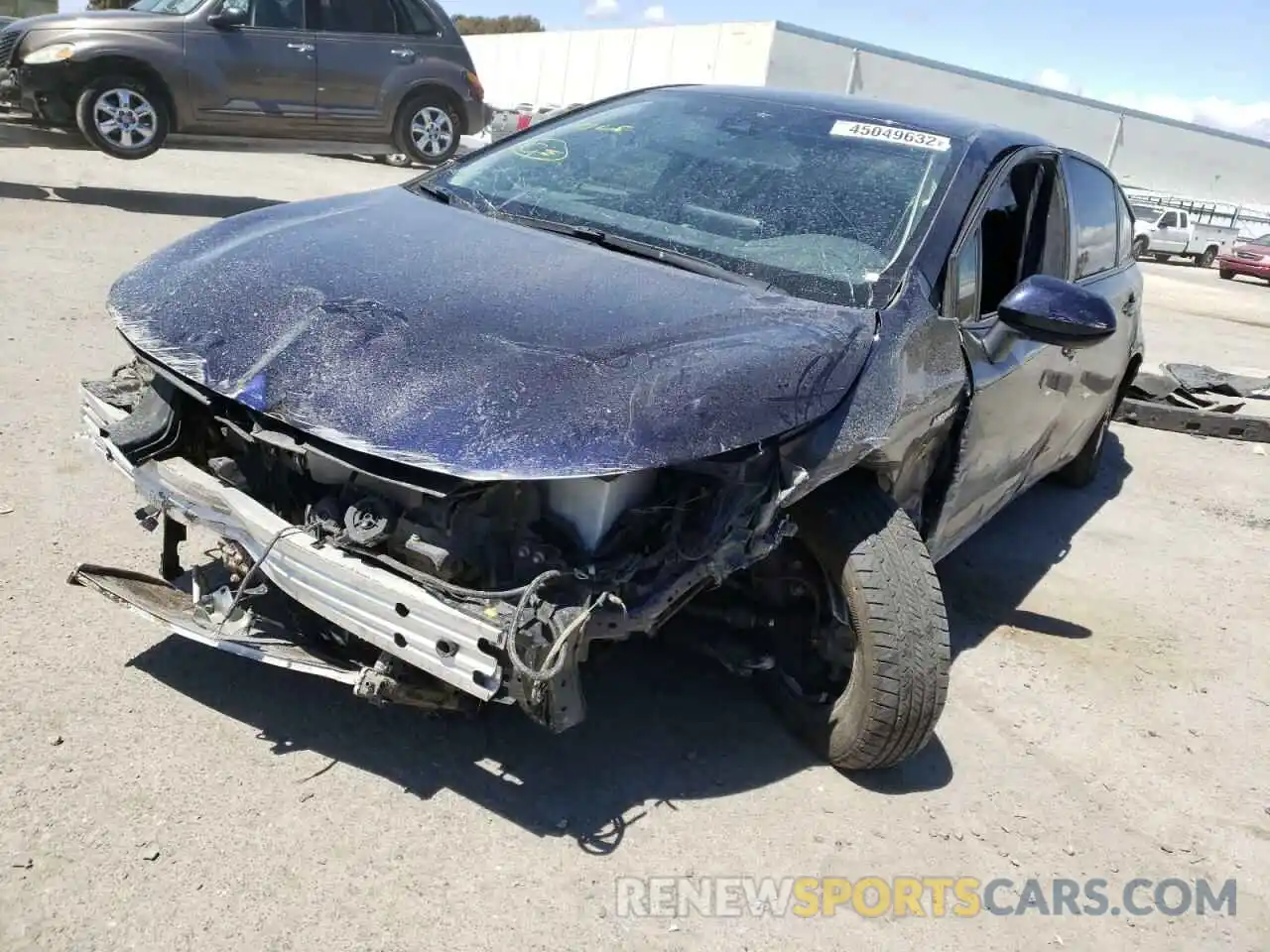 9 Photograph of a damaged car JTDEBRBEXLJ030621 TOYOTA COROLLA 2020