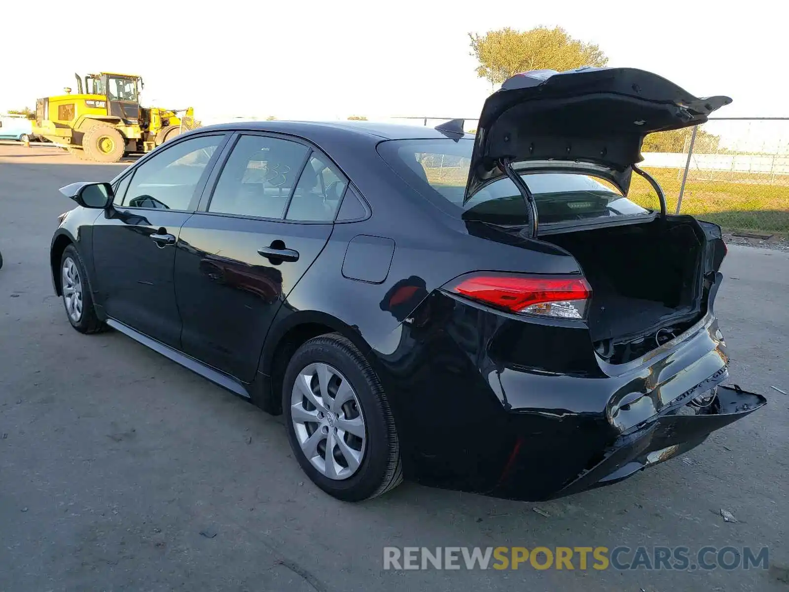 3 Photograph of a damaged car JTDEPRAE0LJ001017 TOYOTA COROLLA 2020