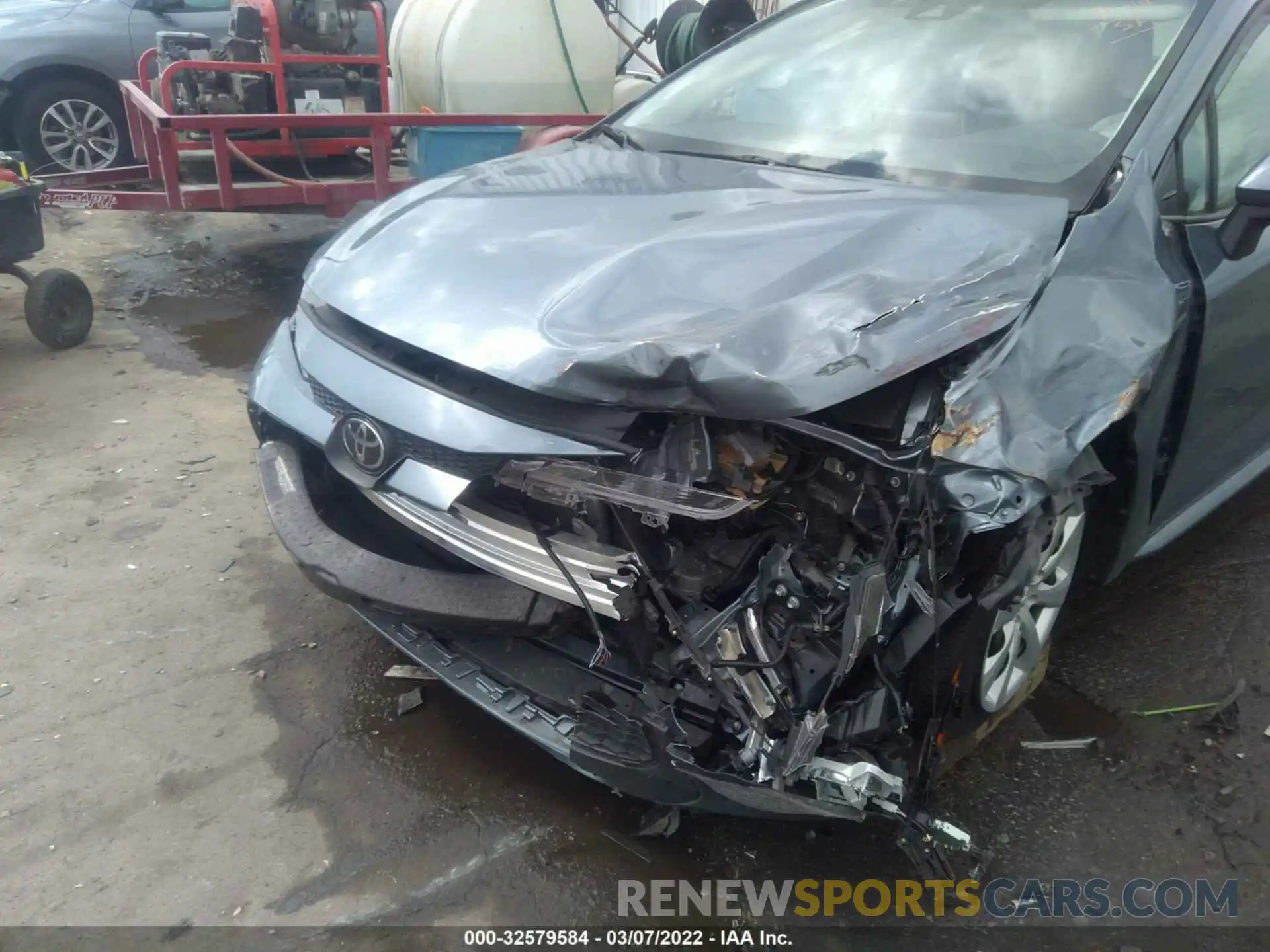 6 Photograph of a damaged car JTDEPRAE0LJ002281 TOYOTA COROLLA 2020