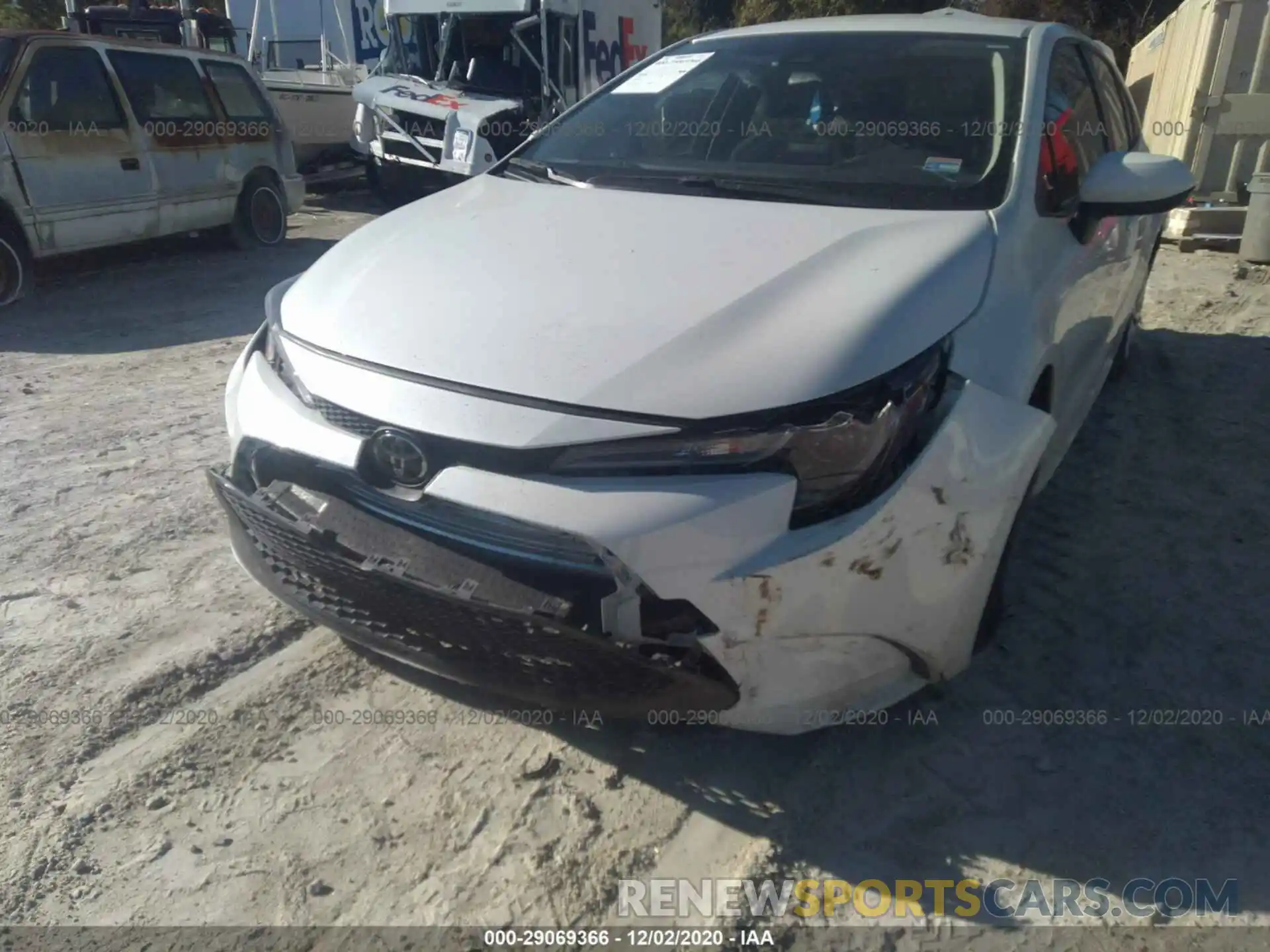 6 Photograph of a damaged car JTDEPRAE0LJ002720 TOYOTA COROLLA 2020