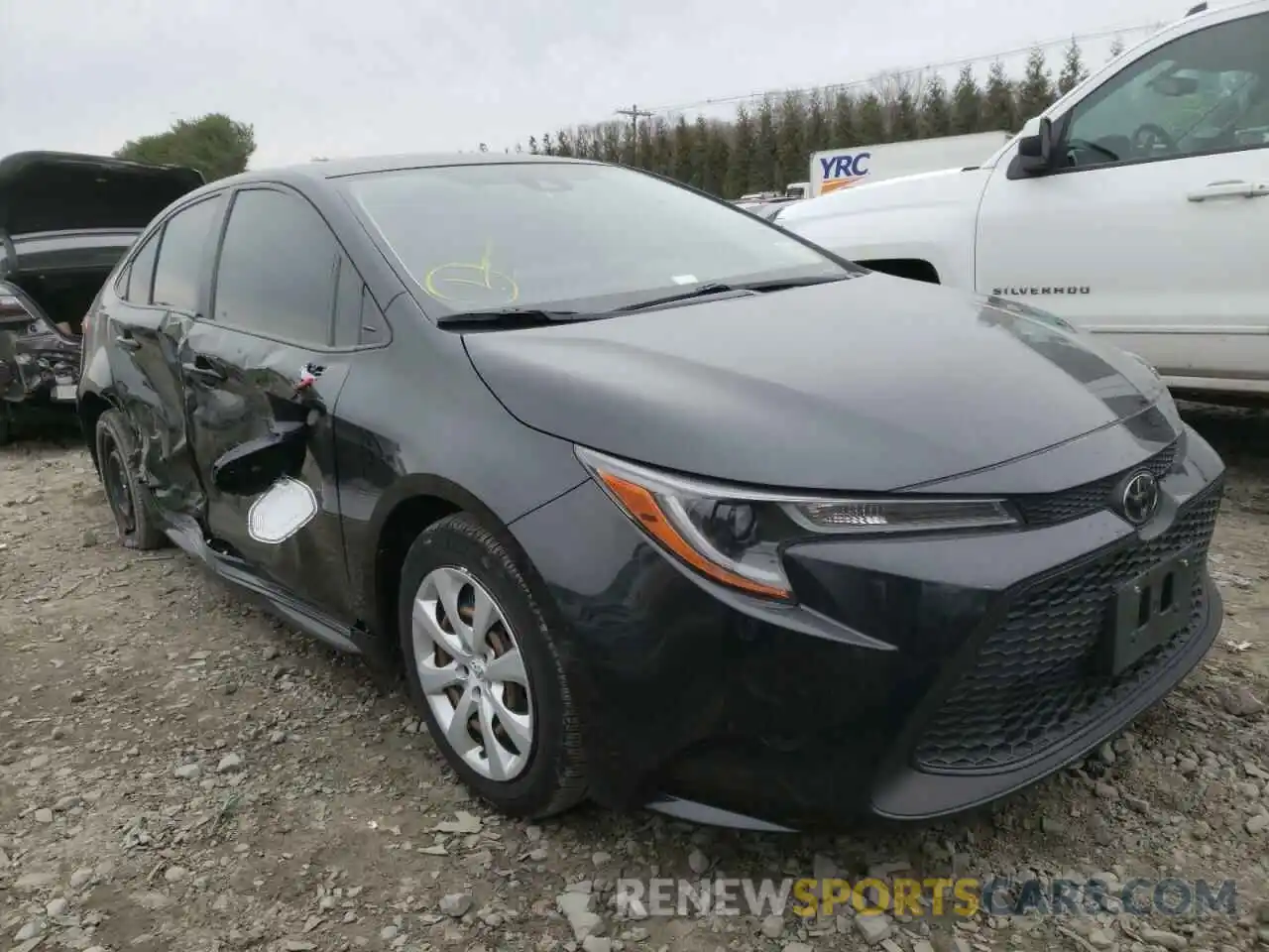 9 Photograph of a damaged car JTDEPRAE0LJ002801 TOYOTA COROLLA 2020