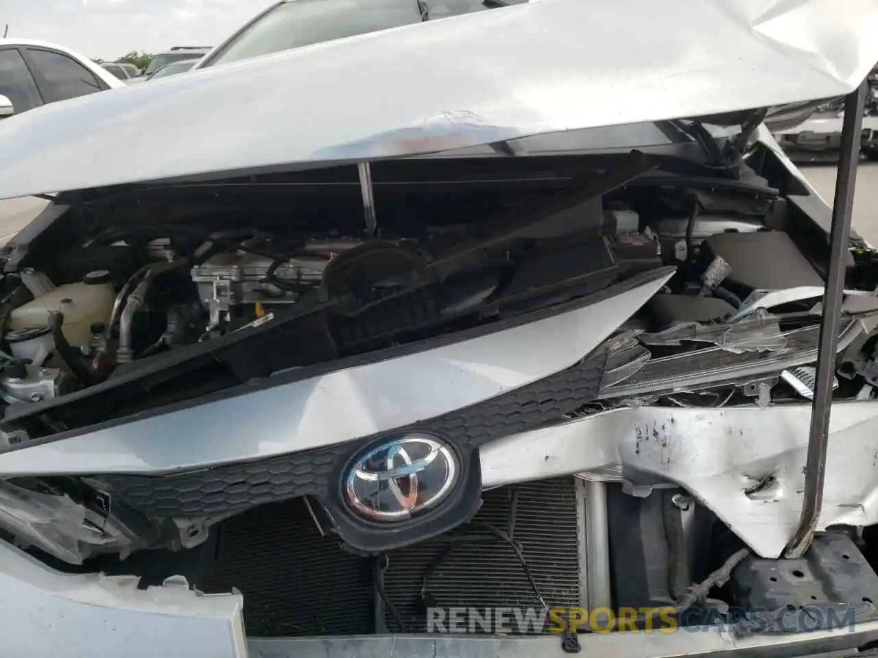 7 Photograph of a damaged car JTDEPRAE0LJ003284 TOYOTA COROLLA 2020