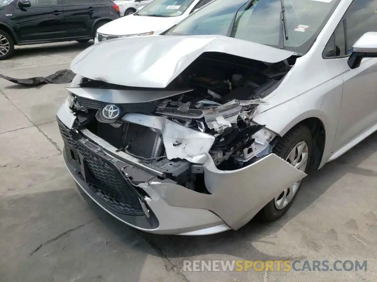 9 Photograph of a damaged car JTDEPRAE0LJ003284 TOYOTA COROLLA 2020