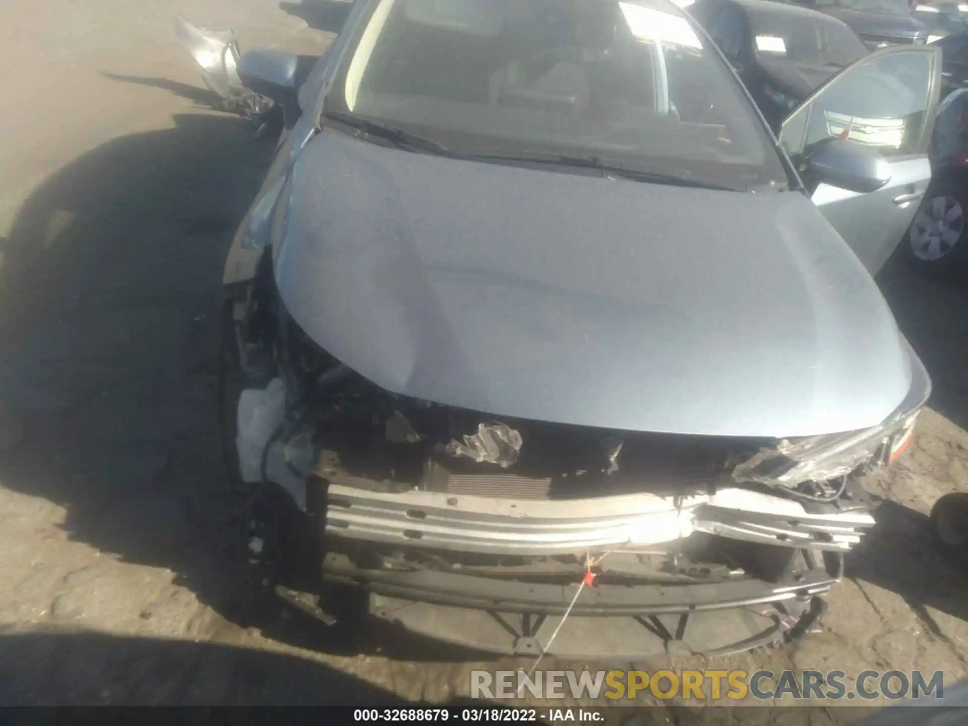 6 Photograph of a damaged car JTDEPRAE0LJ003432 TOYOTA COROLLA 2020