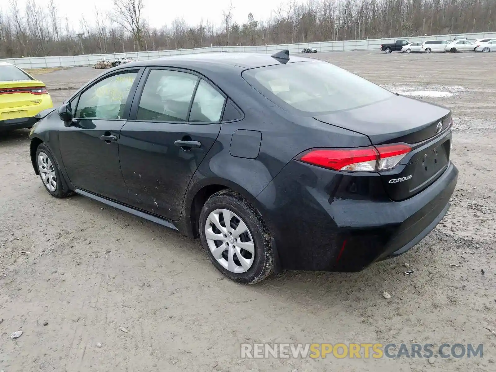 3 Photograph of a damaged car JTDEPRAE0LJ006413 TOYOTA COROLLA 2020