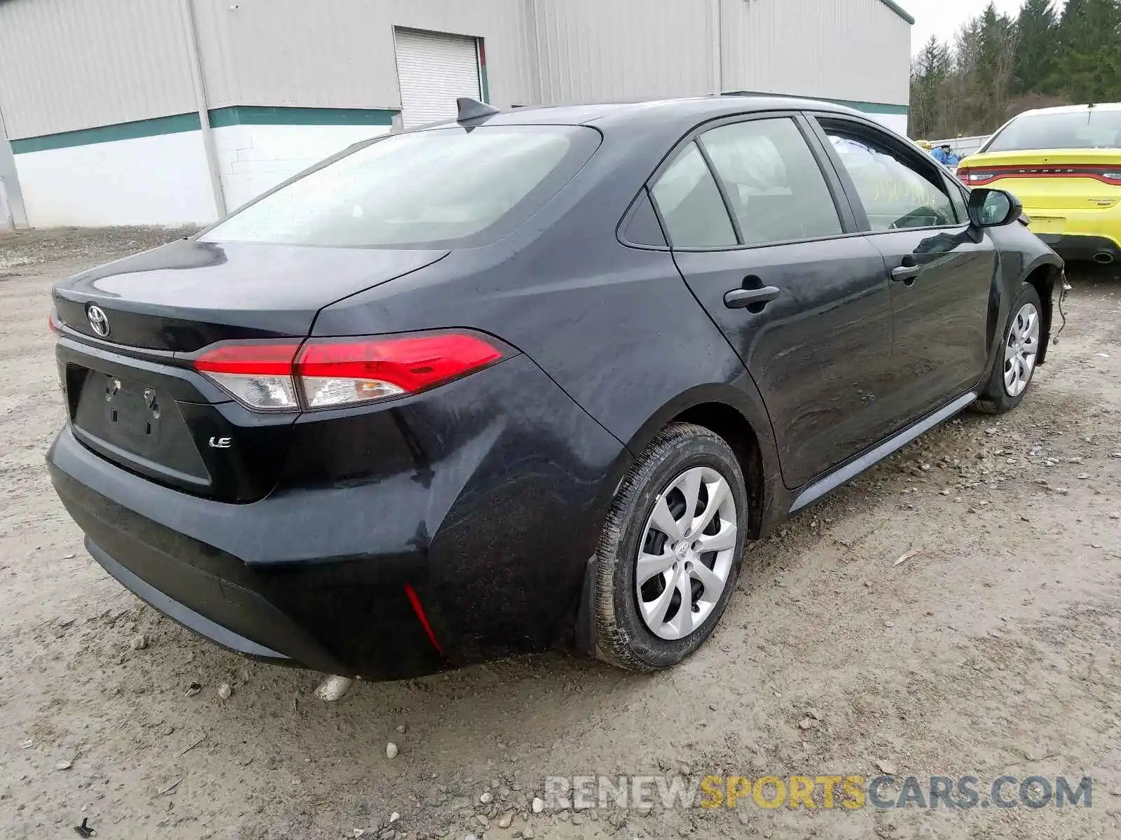 4 Photograph of a damaged car JTDEPRAE0LJ006413 TOYOTA COROLLA 2020