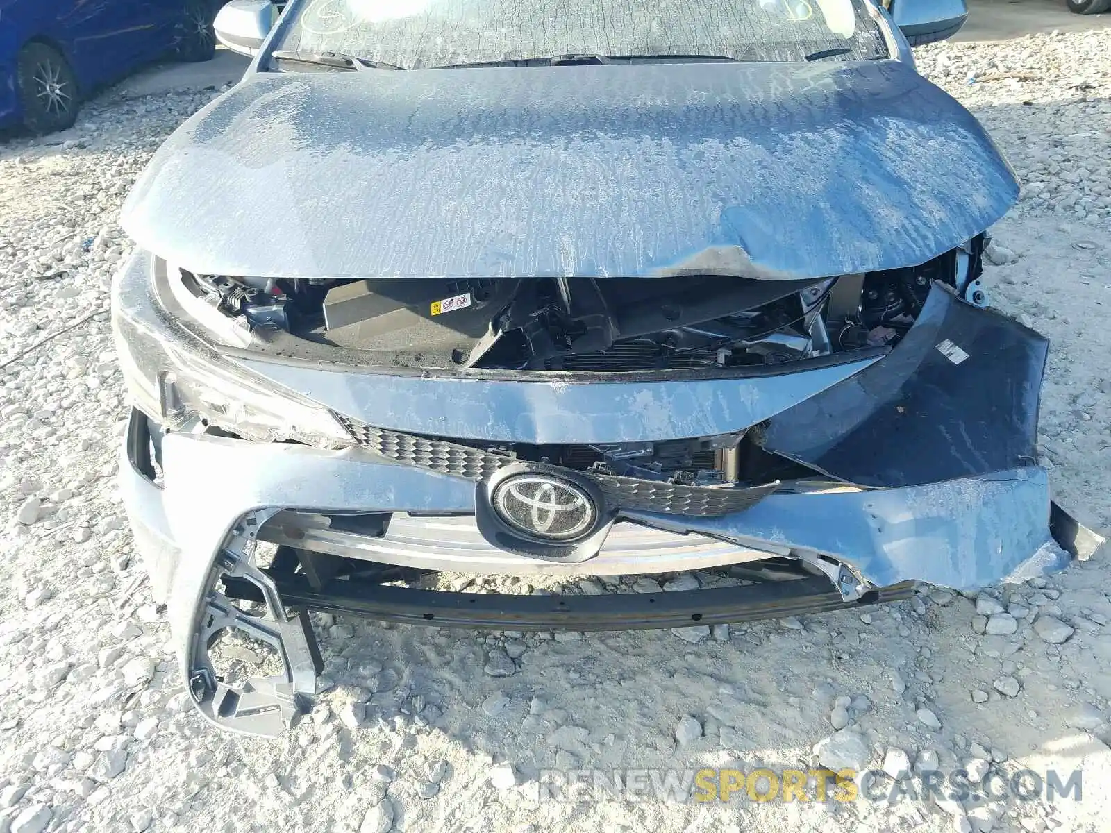 9 Photograph of a damaged car JTDEPRAE0LJ007545 TOYOTA COROLLA 2020