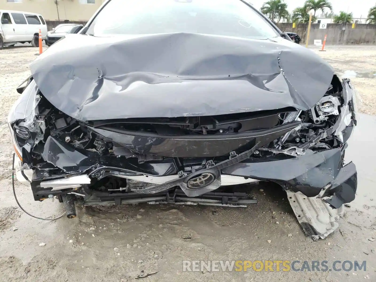 9 Photograph of a damaged car JTDEPRAE0LJ008646 TOYOTA COROLLA 2020