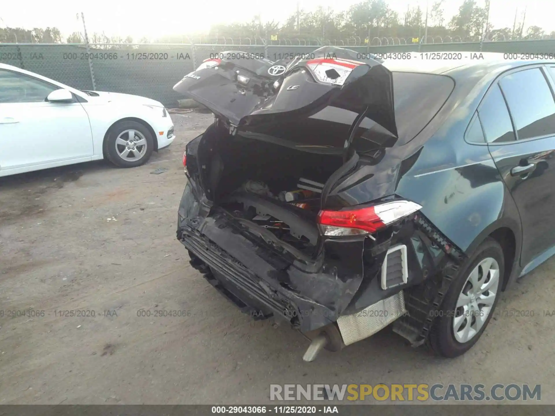 6 Photograph of a damaged car JTDEPRAE0LJ009196 TOYOTA COROLLA 2020