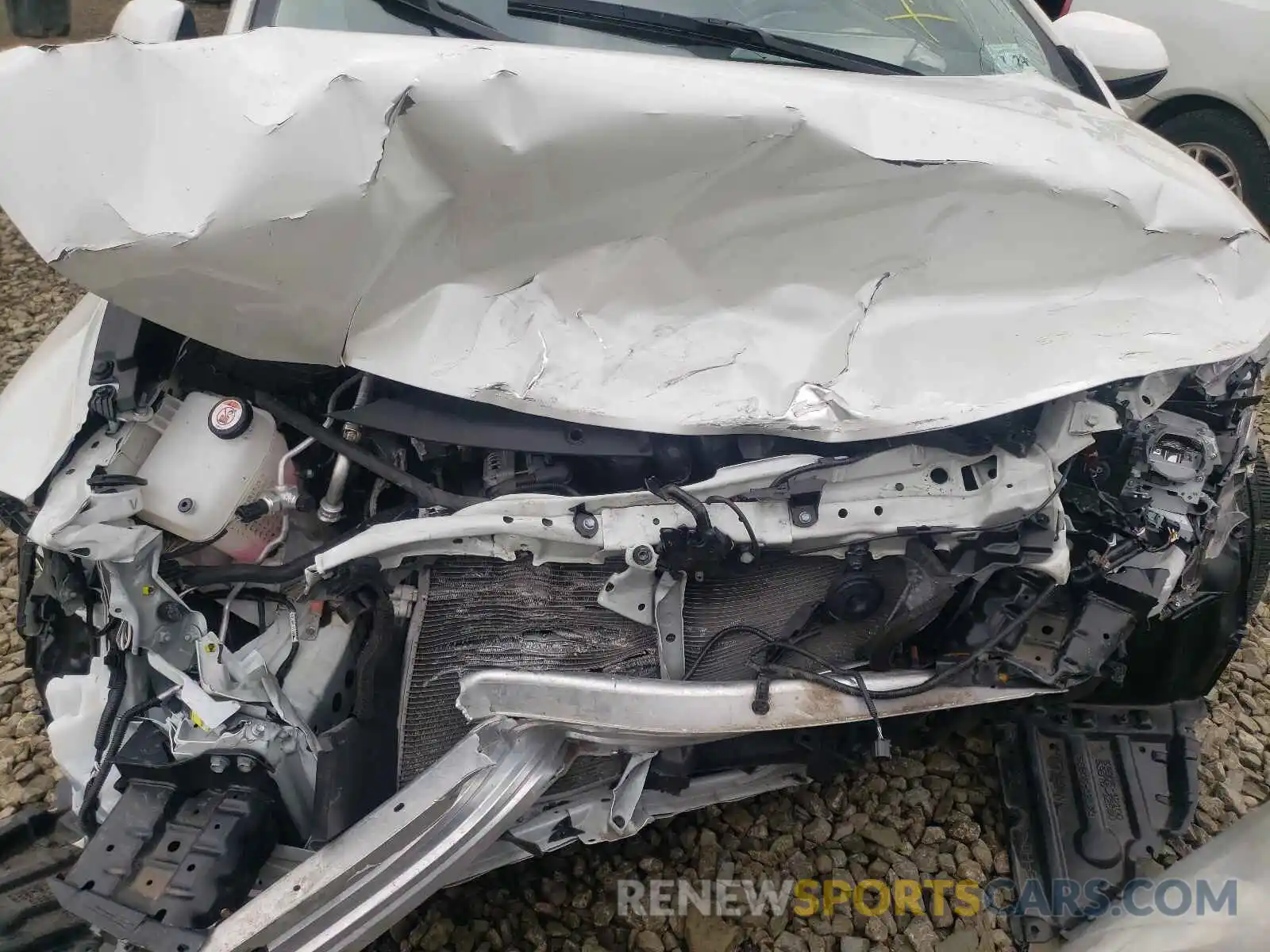 7 Photograph of a damaged car JTDEPRAE0LJ009456 TOYOTA COROLLA 2020