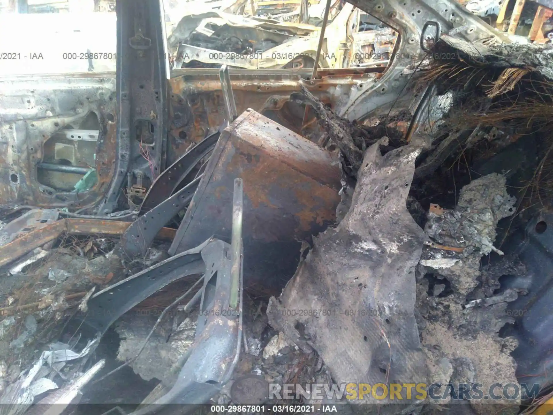 8 Photograph of a damaged car JTDEPRAE0LJ010350 TOYOTA COROLLA 2020