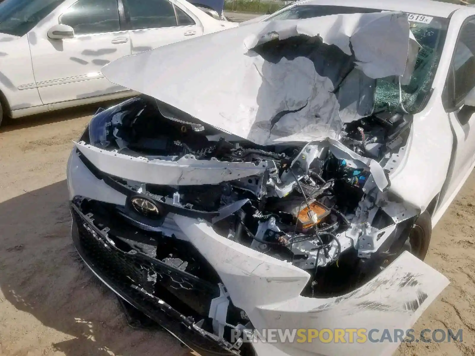 9 Photograph of a damaged car JTDEPRAE0LJ010509 TOYOTA COROLLA 2020