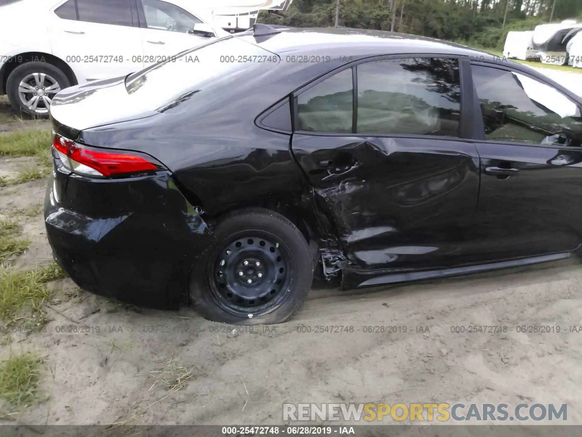 6 Photograph of a damaged car JTDEPRAE0LJ011045 TOYOTA COROLLA 2020