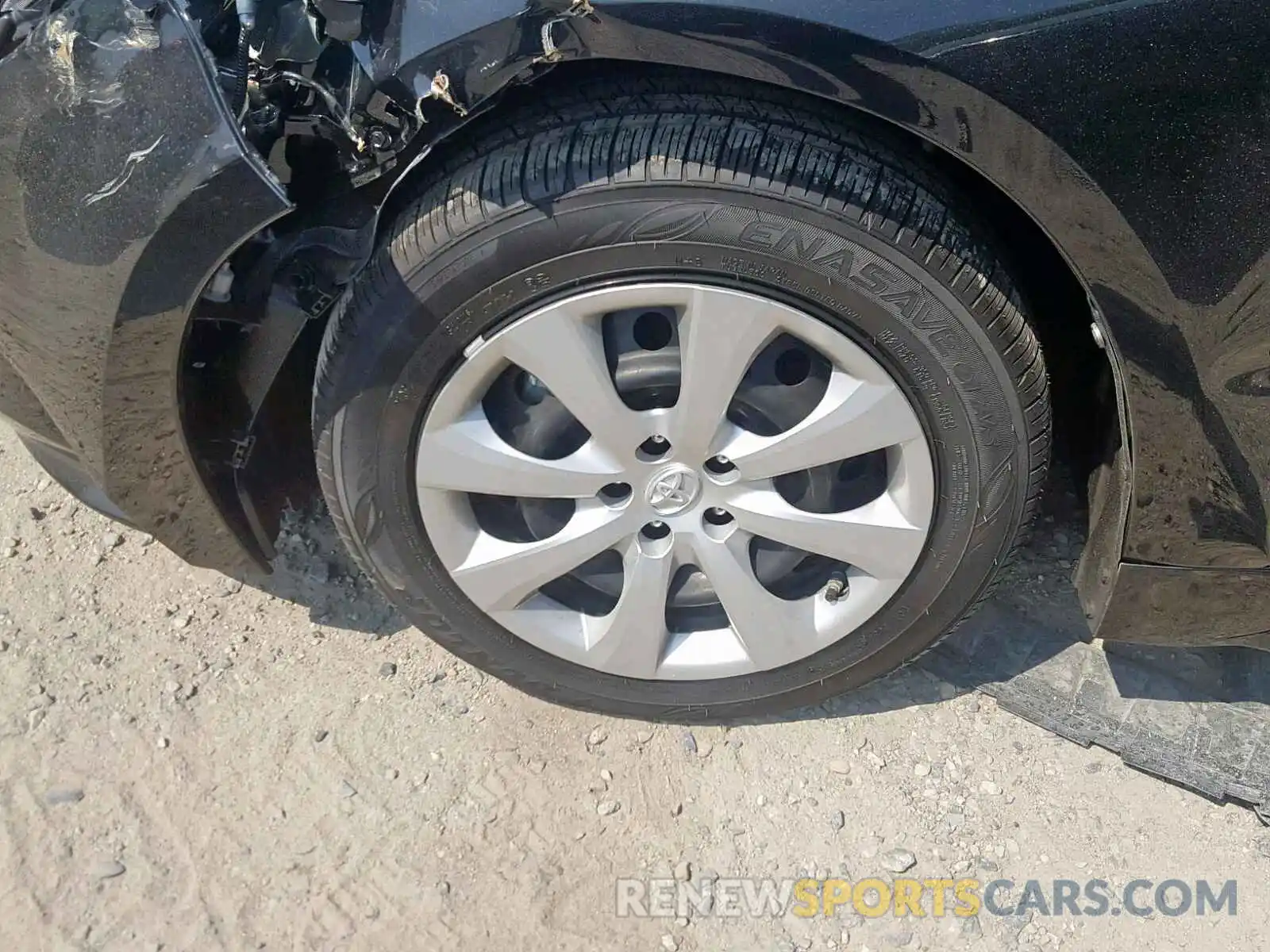 9 Photograph of a damaged car JTDEPRAE0LJ011899 TOYOTA COROLLA 2020