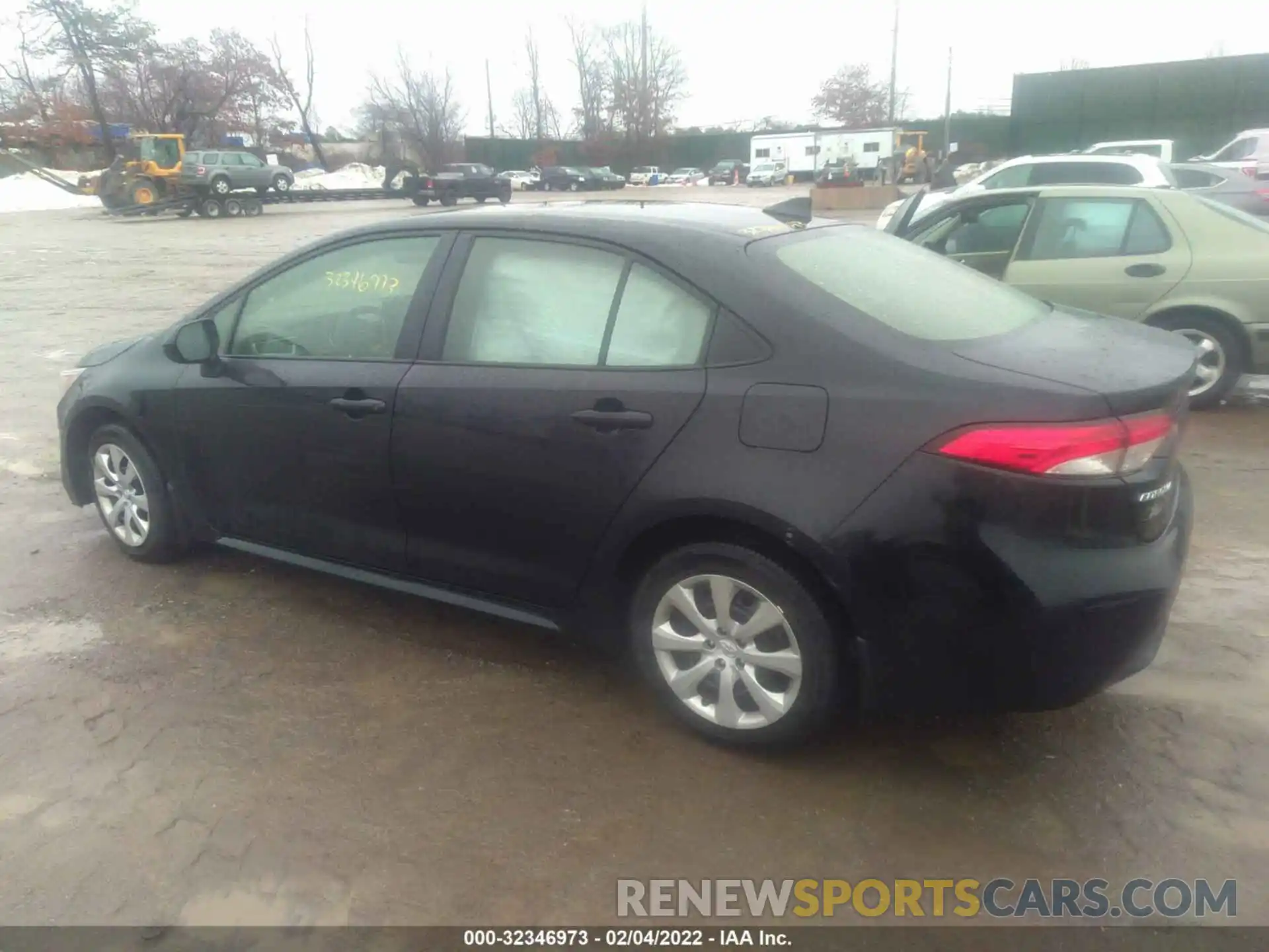 3 Photograph of a damaged car JTDEPRAE0LJ011949 TOYOTA COROLLA 2020