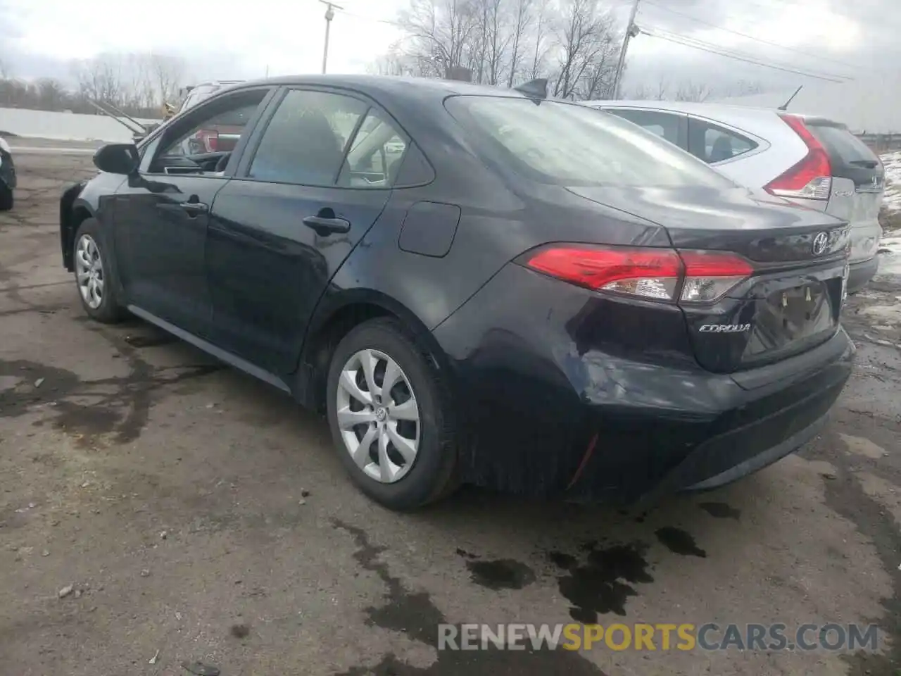 3 Photograph of a damaged car JTDEPRAE0LJ013216 TOYOTA COROLLA 2020