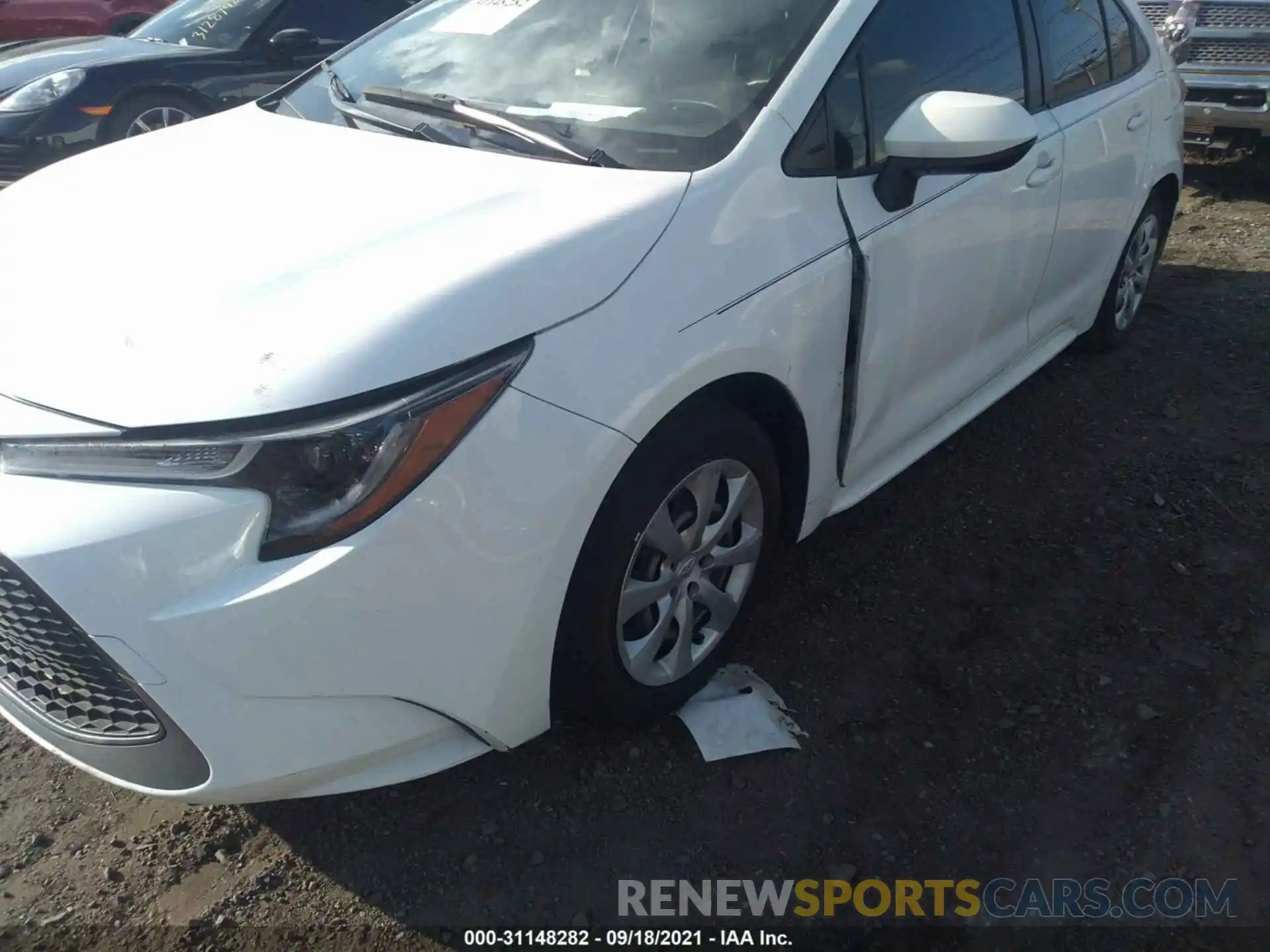 6 Photograph of a damaged car JTDEPRAE0LJ013944 TOYOTA COROLLA 2020