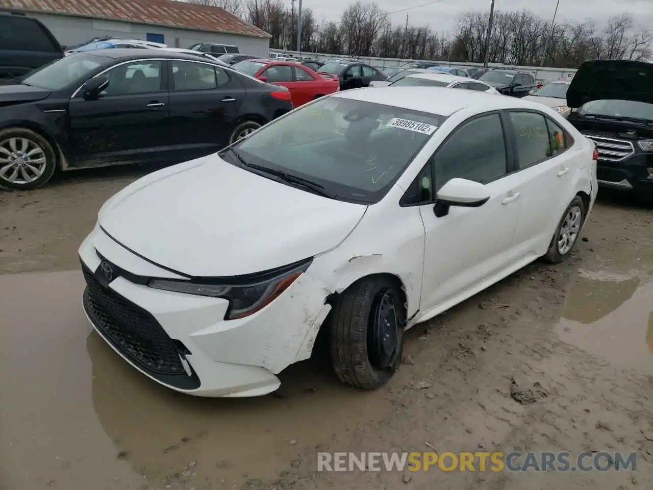 9 Photograph of a damaged car JTDEPRAE0LJ016679 TOYOTA COROLLA 2020