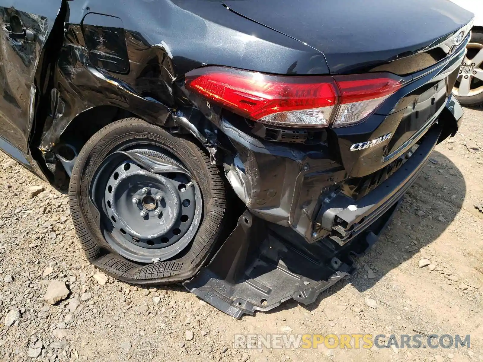 9 Photograph of a damaged car JTDEPRAE0LJ018223 TOYOTA COROLLA 2020