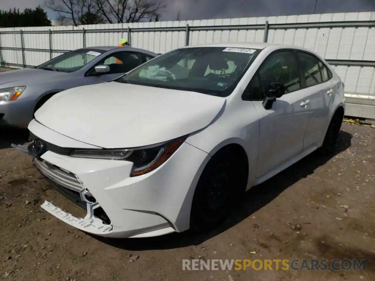 2 Photograph of a damaged car JTDEPRAE0LJ018349 TOYOTA COROLLA 2020