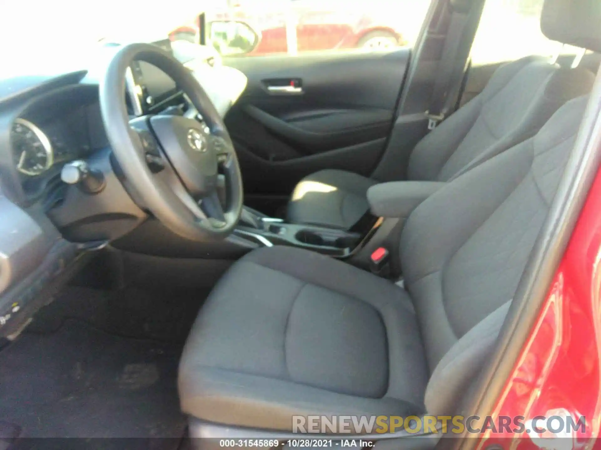 5 Photograph of a damaged car JTDEPRAE0LJ018433 TOYOTA COROLLA 2020