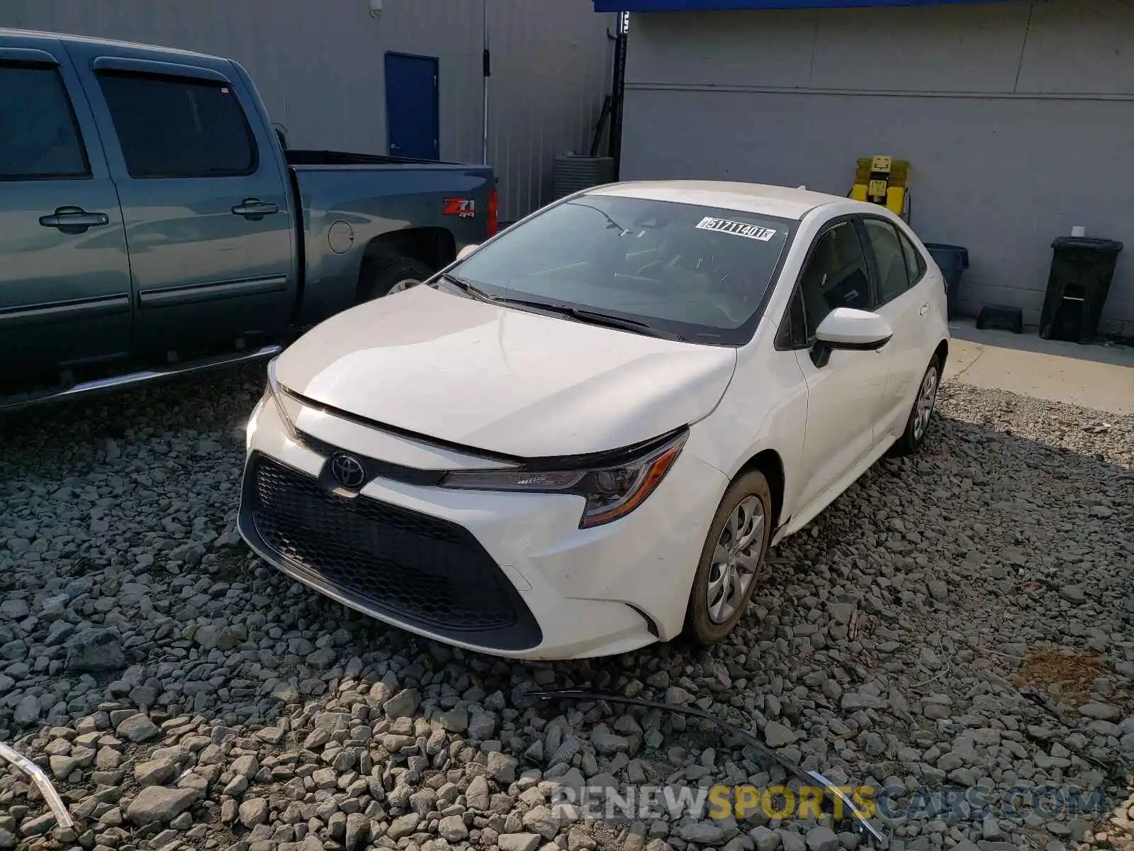 9 Photograph of a damaged car JTDEPRAE0LJ019114 TOYOTA COROLLA 2020