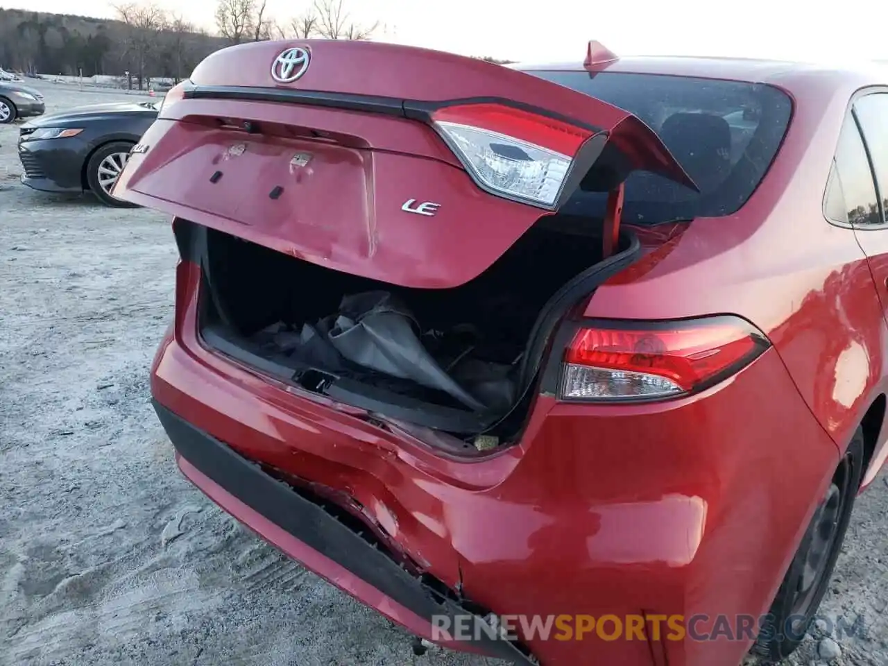 9 Photograph of a damaged car JTDEPRAE0LJ019145 TOYOTA COROLLA 2020