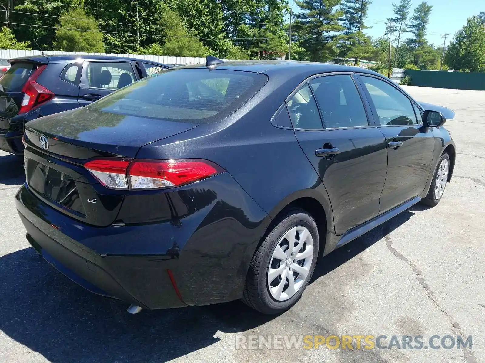 4 Photograph of a damaged car JTDEPRAE0LJ019470 TOYOTA COROLLA 2020